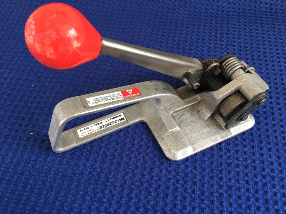 Signode Model LT Strapping Tool 1/2" to 3/4" USA Good Grip