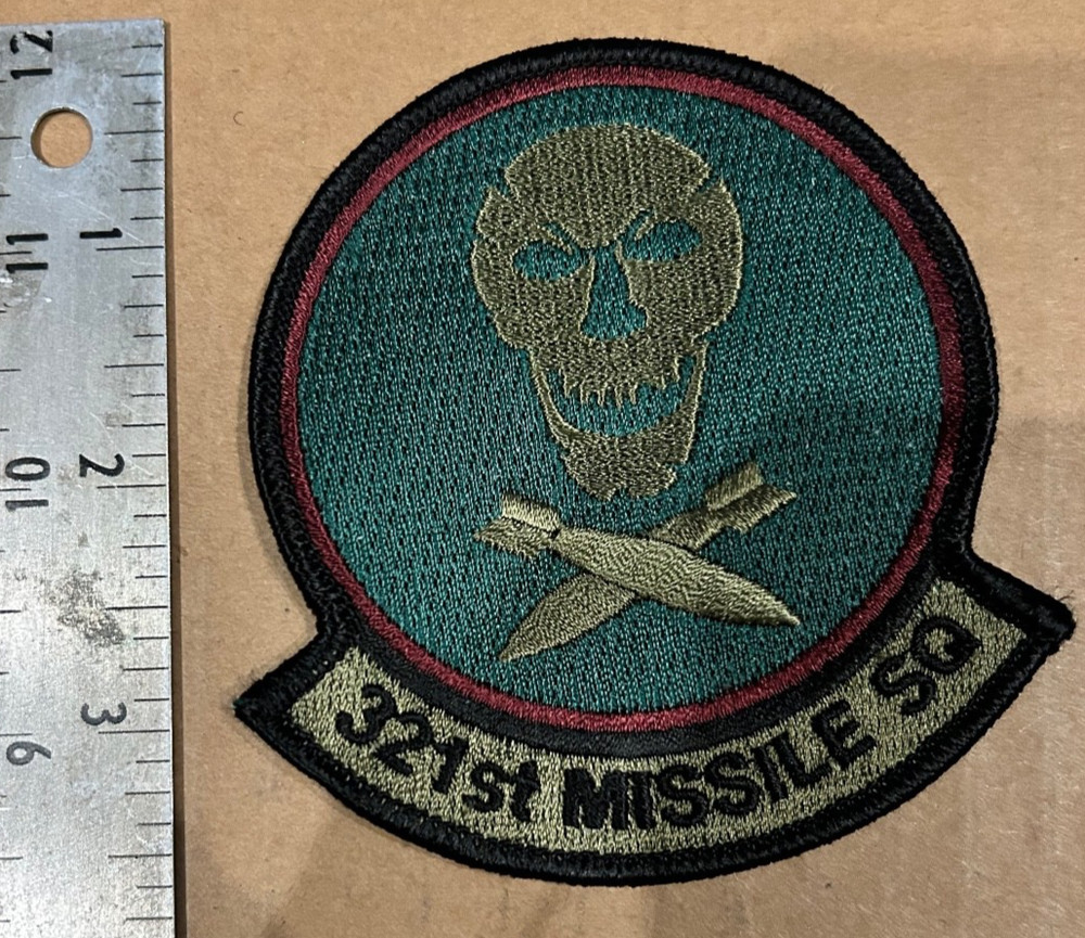 USAF 321st Missile Squadron Patch