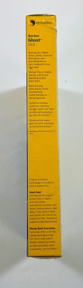 Norton Ghost 10 - Brand New Sealed Box