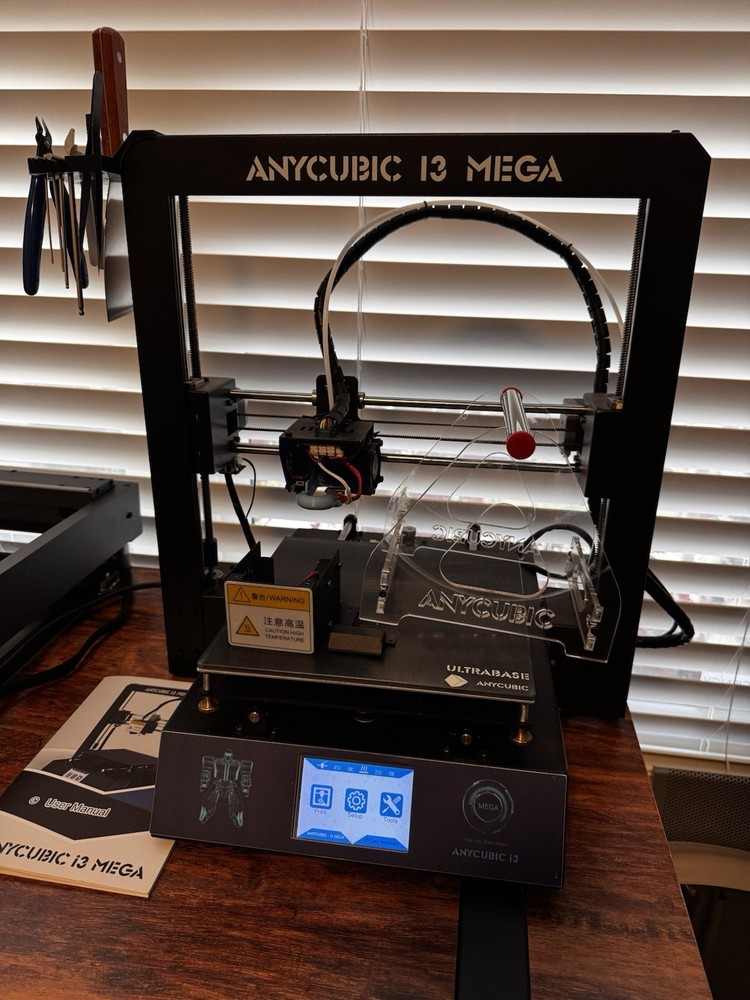 ANYCUBIC i3 Mega 3D Printer in Original Box Upgraded Stepper Drivers