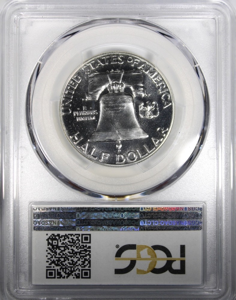 1955 Proof Franklin Half Dollar PCGS PR68 CAC