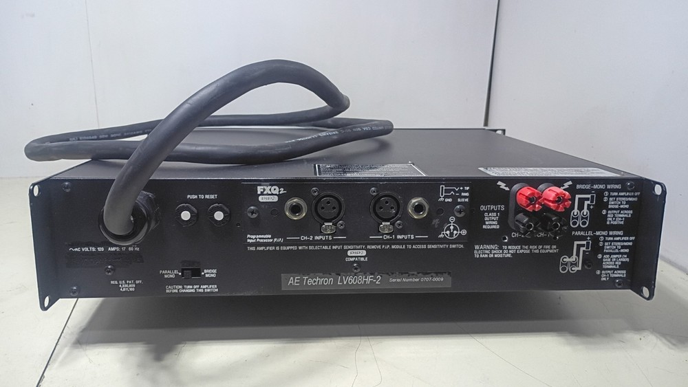 Great Condition Venable Instruments VLA1000 Linear Amplifier W/ PIP2 FXQ2 Module