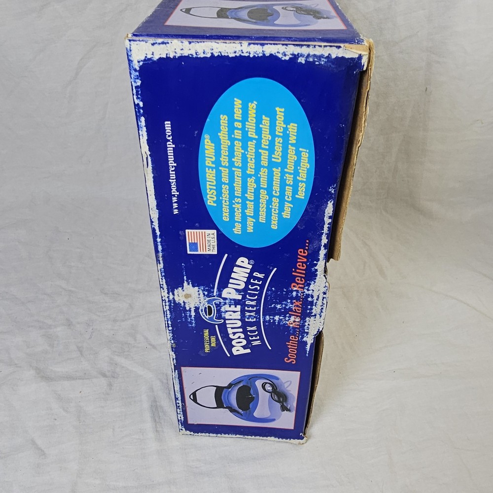 Posture Pump Neck Exerciser Machine Professional Model Made in USA