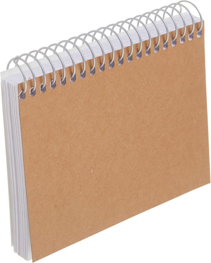 Efficient 3" x 5" Perforated Index Cards - 50 Pack, Perfect for School & Work
