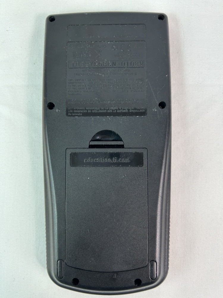 Texas Instruments TI-83 Plus Graphing Calculator - Black w/ Covers WORKS!