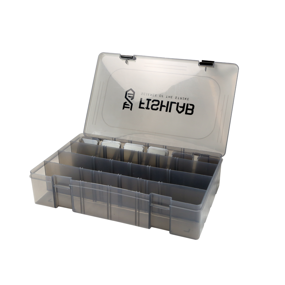 FishLab Tackle Box Smoke Tinted FL-3700D-B