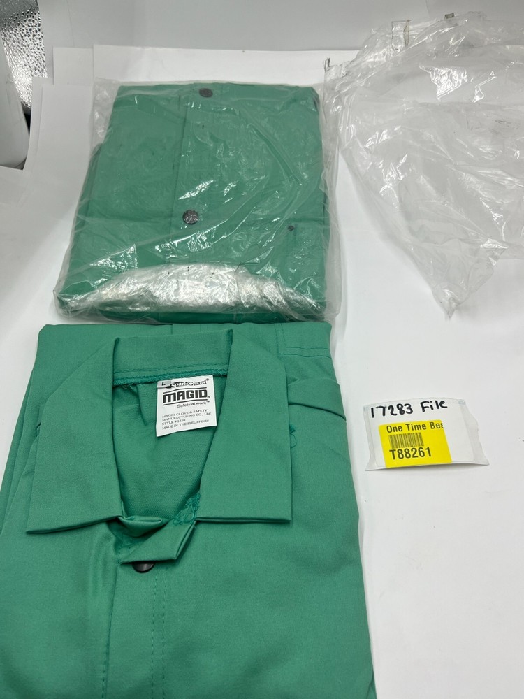 (QTY 2) MAGID 1834 Sparkguard Flame Resistant Jacket Inside Arm Patch Large