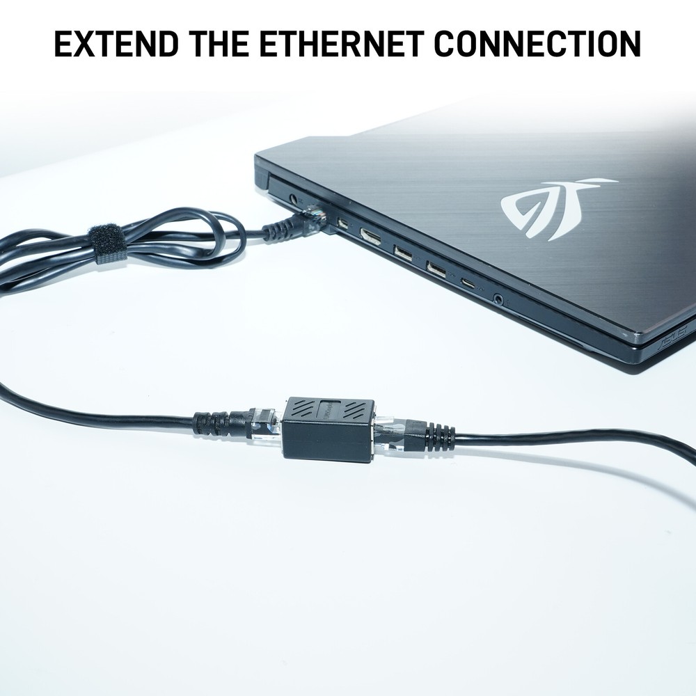 RJ45 Inline Coupler Cat7 Cat6 Cat5e Cat5 Ethernet LAN Network Cable Adapter Lot