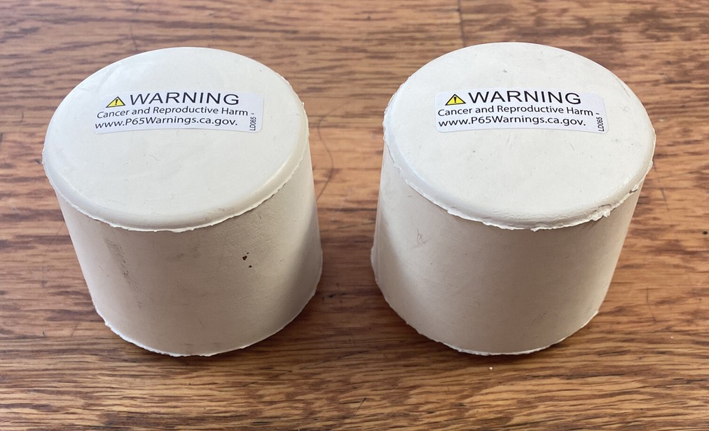 Vaughan RM24TW Rubber Mallet Replacement Tips, 2 Pieces
