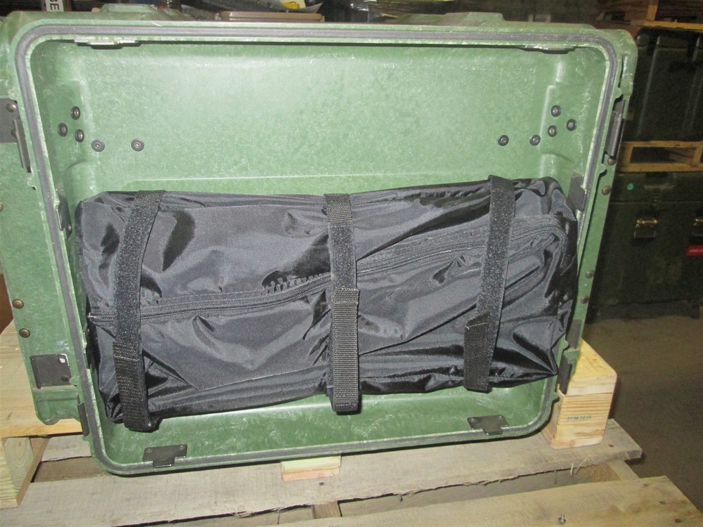 Rackmount 09U x24 ECS Legacy Composite Shock Mount Rack Case Shockmount
