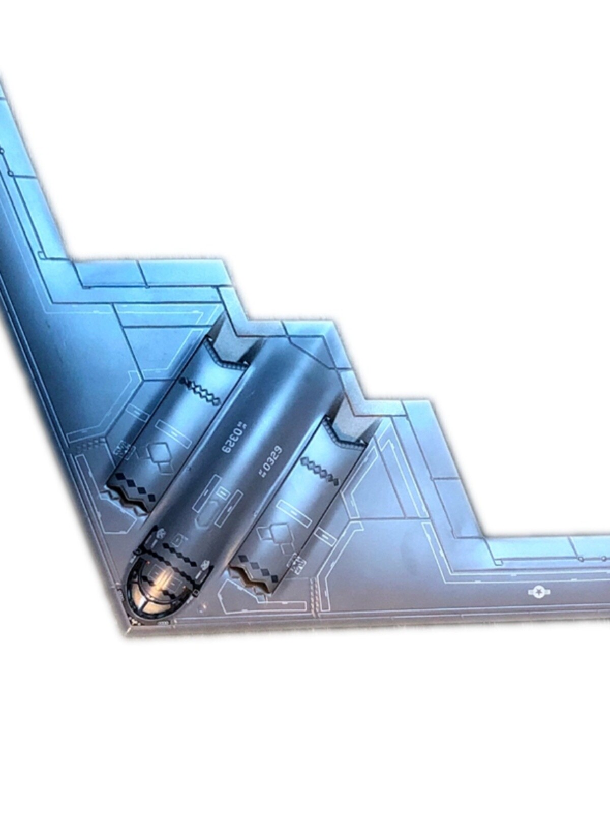 1/200 Scale Alloy Aircraft B2A Phantom Strategic Bomber Finished Metal Model