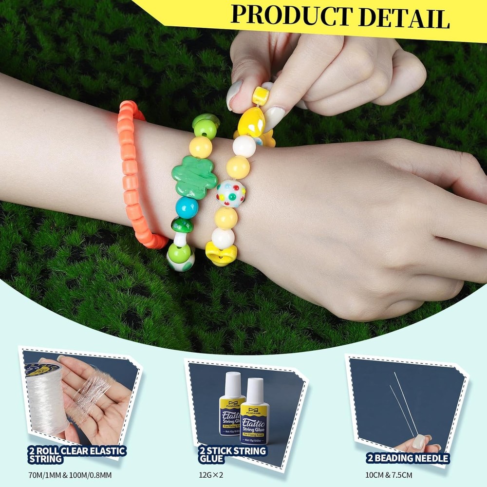 Clear Stretch Elastic Jewelry Cord