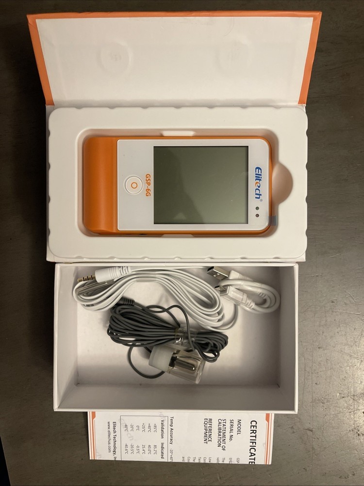 Elitech GSP-6 Temperature and Humidity Data Logger Recorder