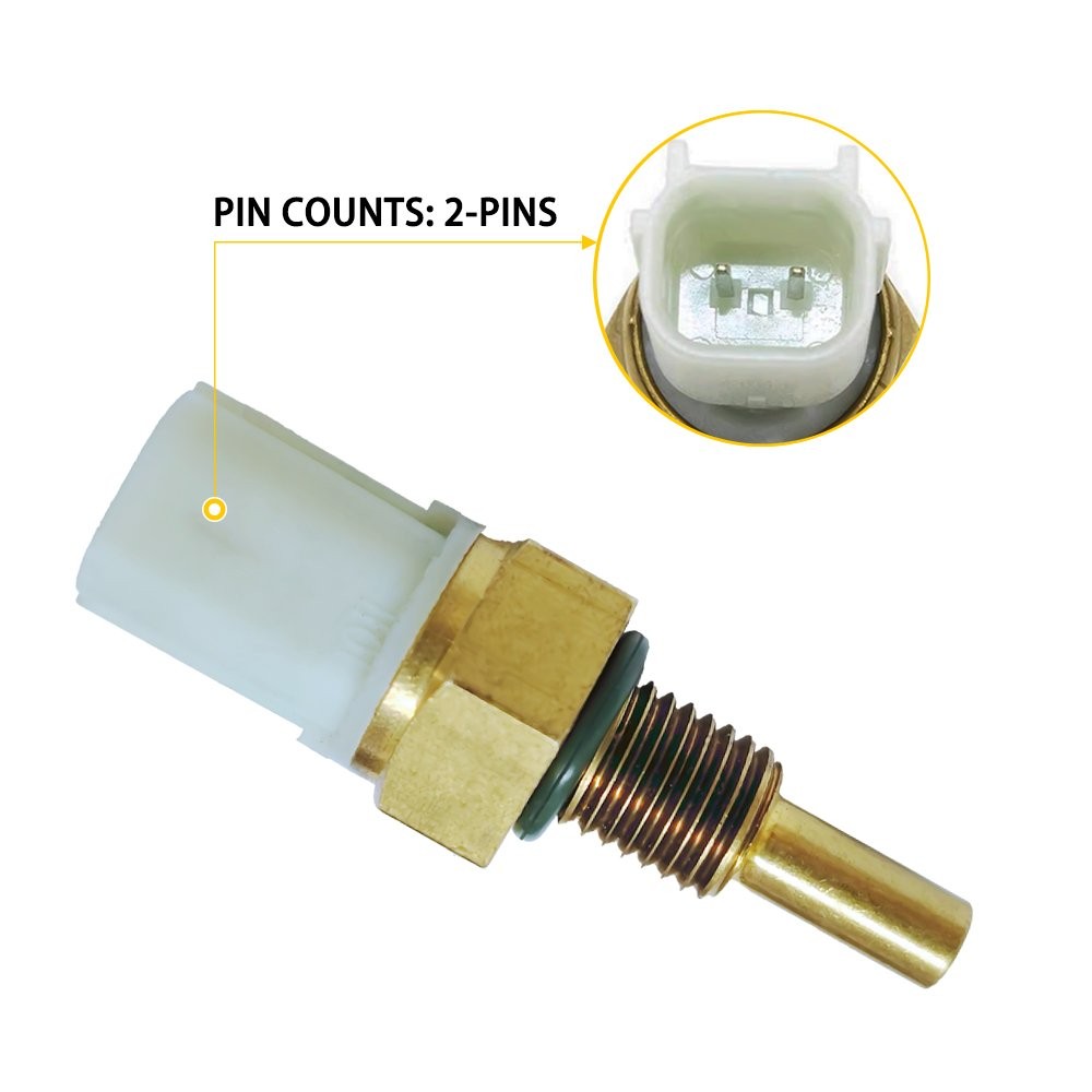 Engine Temperature Sensor Coolant Sender Temp for Honda Pilot Ridgeline Accord