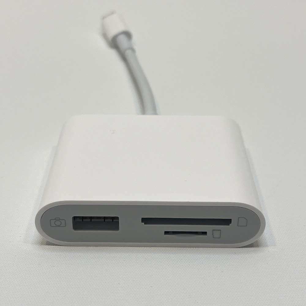 SD Card Reader for iPhone/Android/Tablet with USB Adapter Tested Working
