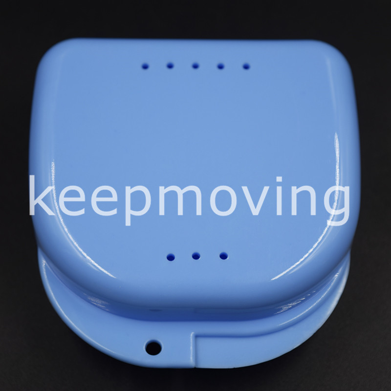100 Pcs Dental Orthodontic Retainer Denture Storage Case Box Container to Select
