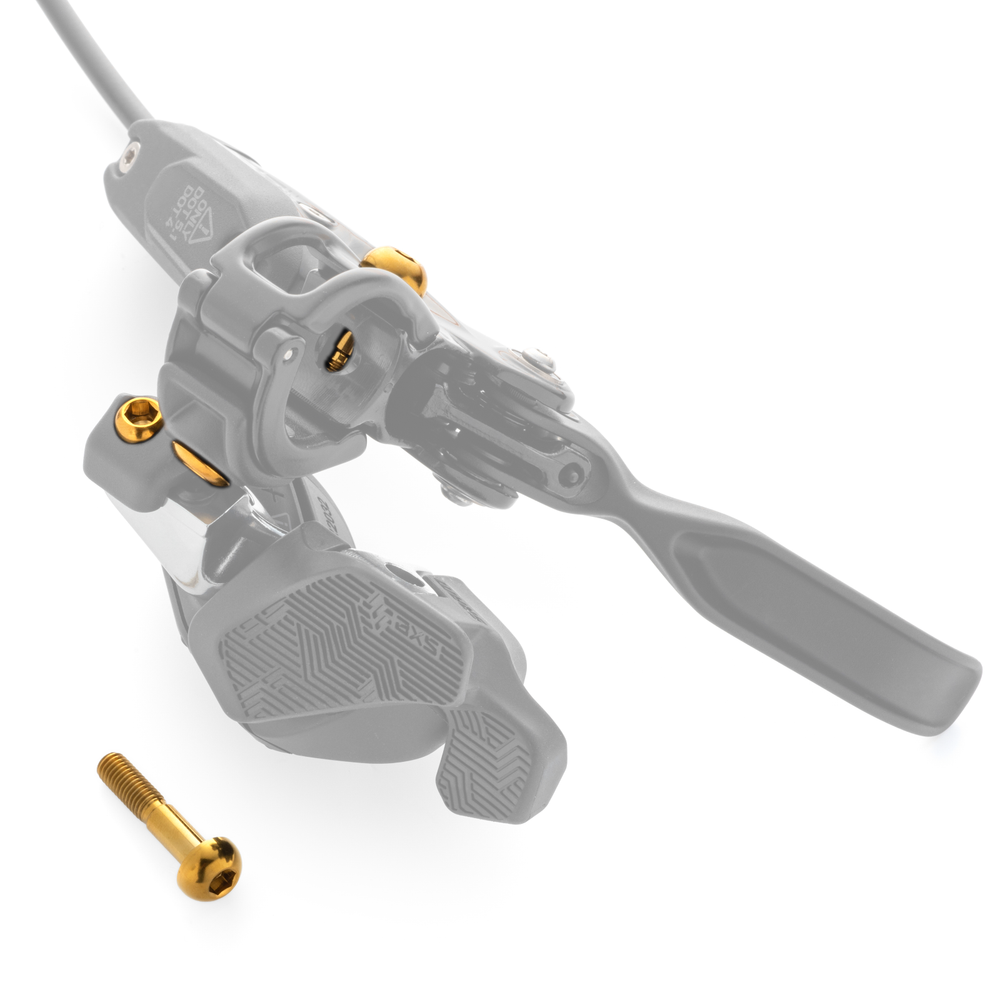 Stealth Black Titanium SRAM Matchmaker Brake Lever Hardware Kit