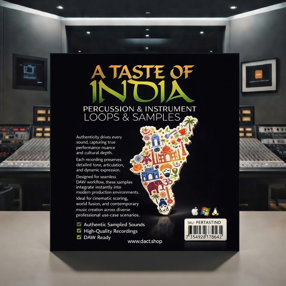 A Taste Of India Percussion & Instruments Sample Library