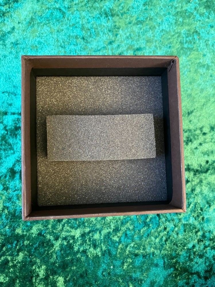 Lucian Piccard Watch Box & Booklet, Brown Empty Box