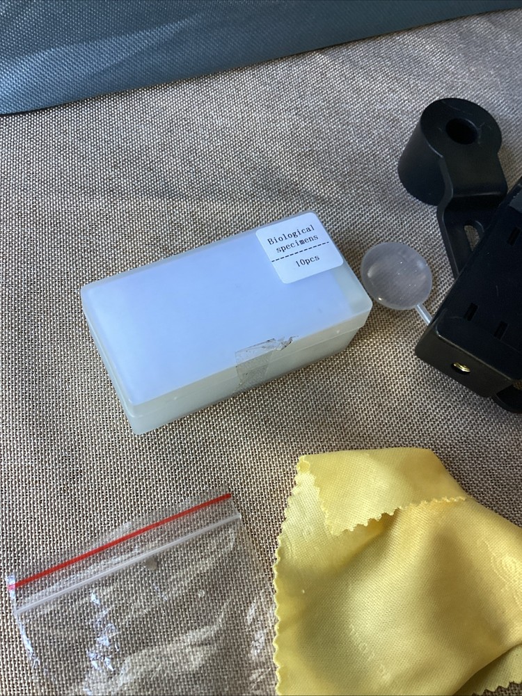 Compound Binocular Microscope With Slides