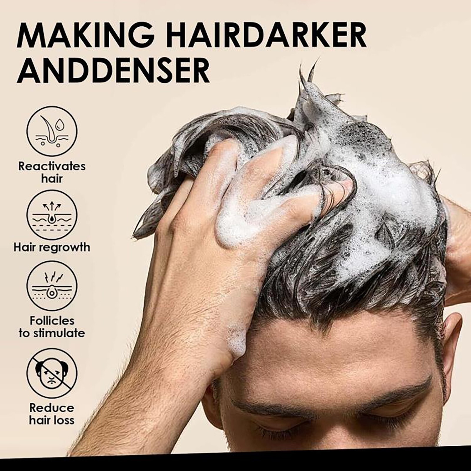 New Root Activator Shampoo SPARTAN Hair Loss Shampoo Root Activator ( 200ml )