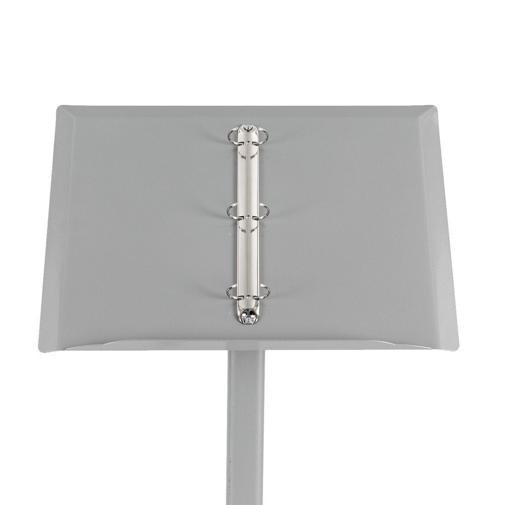 Standing Page Flip Menu Display Rack Ring Binder Stand Floor Standing Menu Stand