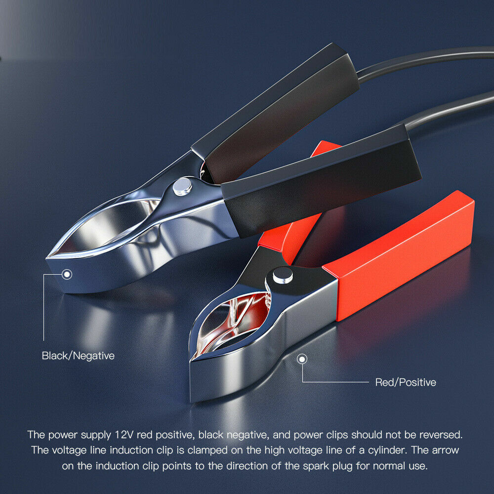 Petrol Engine Ignition Timing Gun Detector Xenon Light Inductive Strobe Test Kit