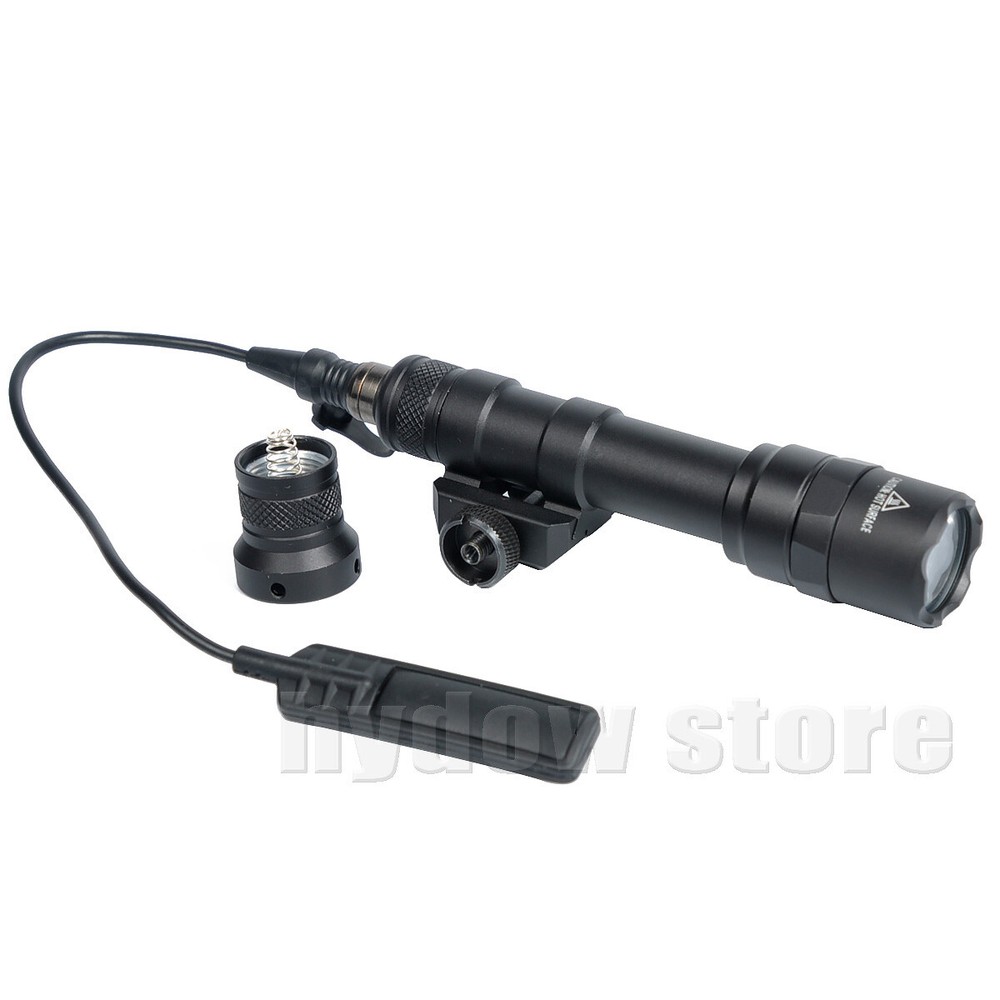 Scout Light M600B Flashlight with Remote Pressure Switch Controller for Rifle