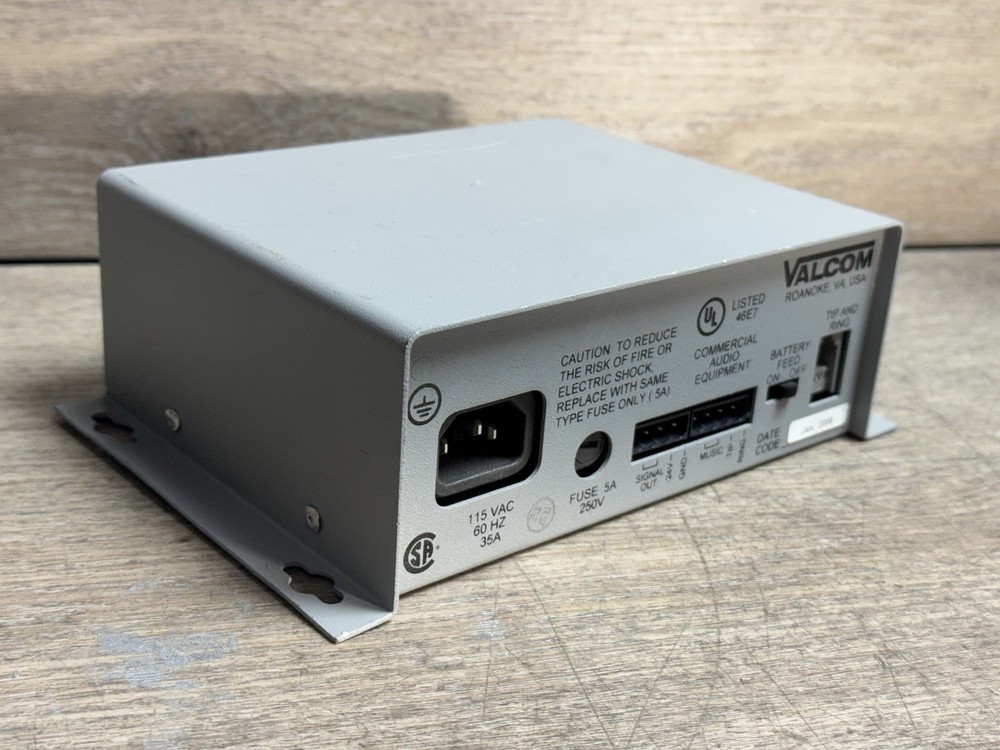 Valcom V-2000A 1 Zone One-Way Basic Integrated Page Control