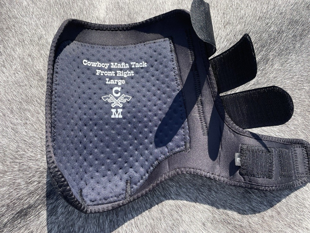 CM SureStep Splint and Bell Boots Full Set Black LARGE