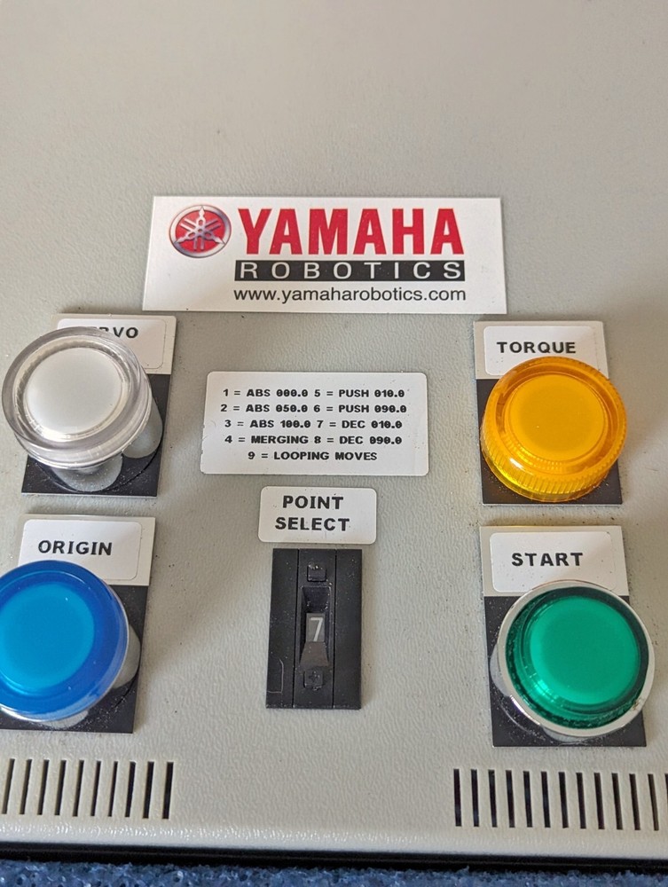 Yamaha Transervo Push Rod Robot w. Controller Remote ECV32 HT1 TS-S Software ETC