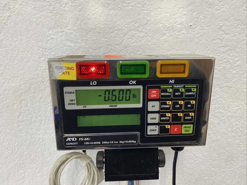 A&D Weighing FS-6Ki Checkweighing Scale