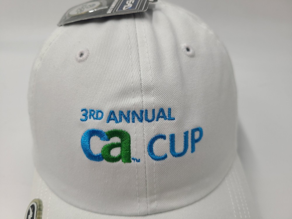 3rd Annual CA Cup Golf Tournament Invitational Ahead Strapback Hat Cap Men White
