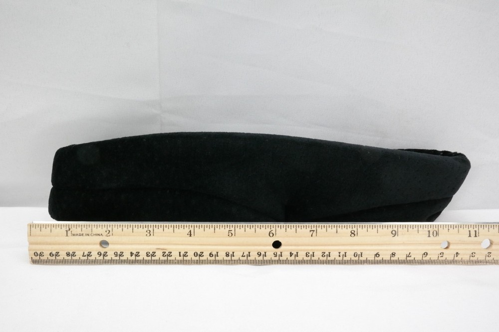 Sleep Mask with Memory Foam Eye Pockets Black TF