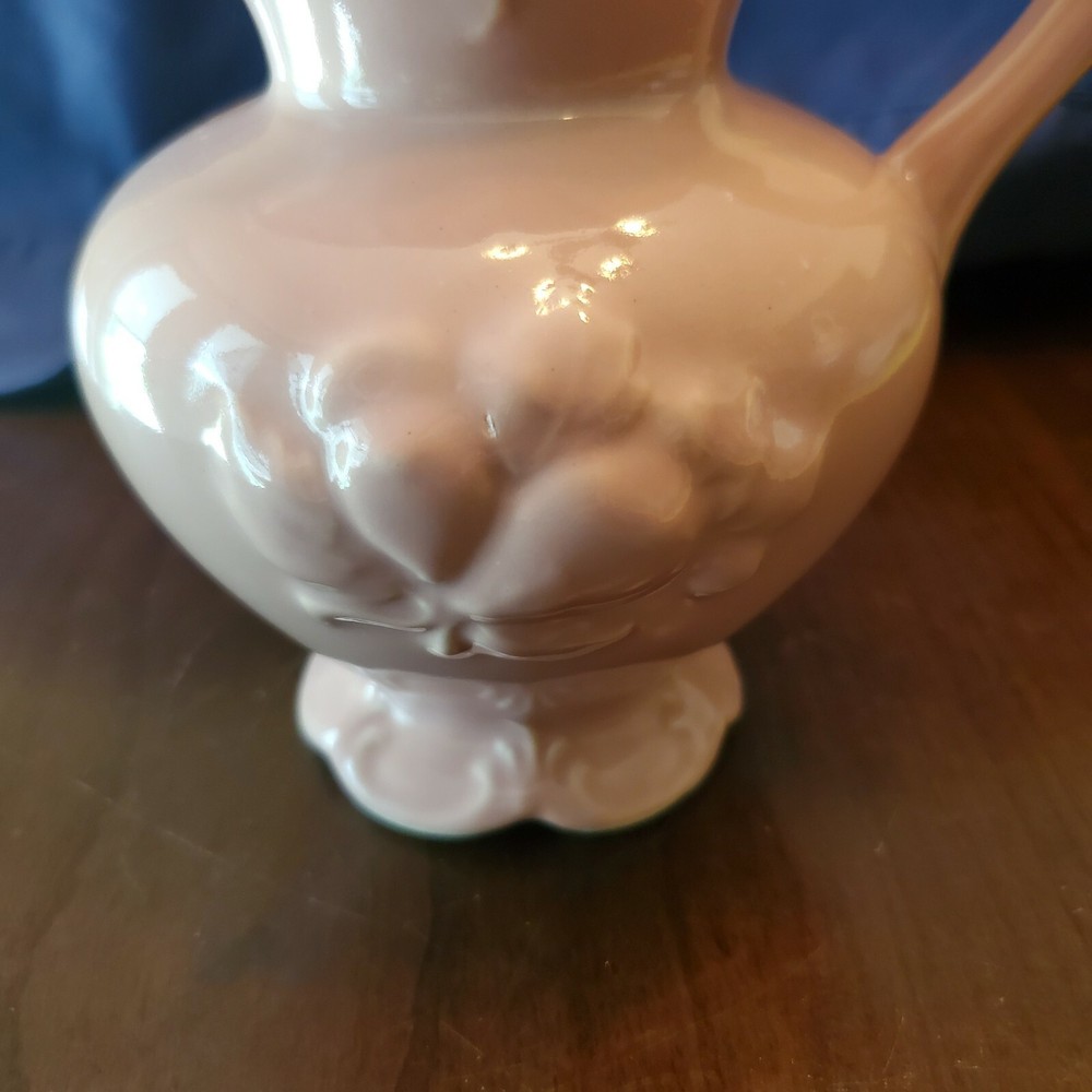 Comark Pink Ceramic Pitcher USA, 6", #224