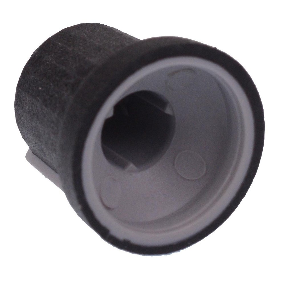 Grey Soft Touch 6mm Splined Knob K87MAR