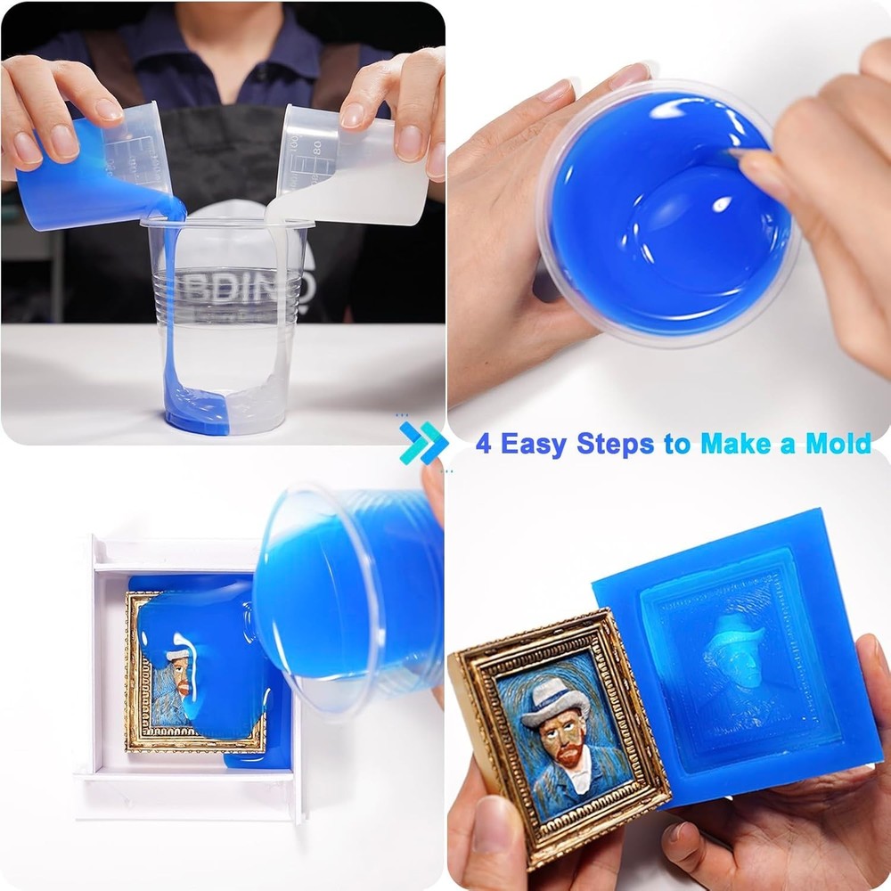 High Strength Sapphire Blue Silicone
