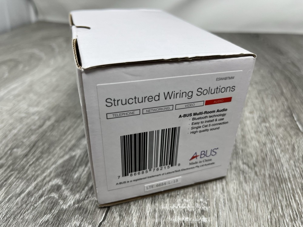 Eaton Structured Wiring Solutions Bluetooth Local Input Module White ESWABTMW