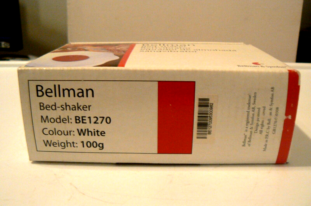 Bellman and Symfon BE1270 Bed Shaker New In Box
