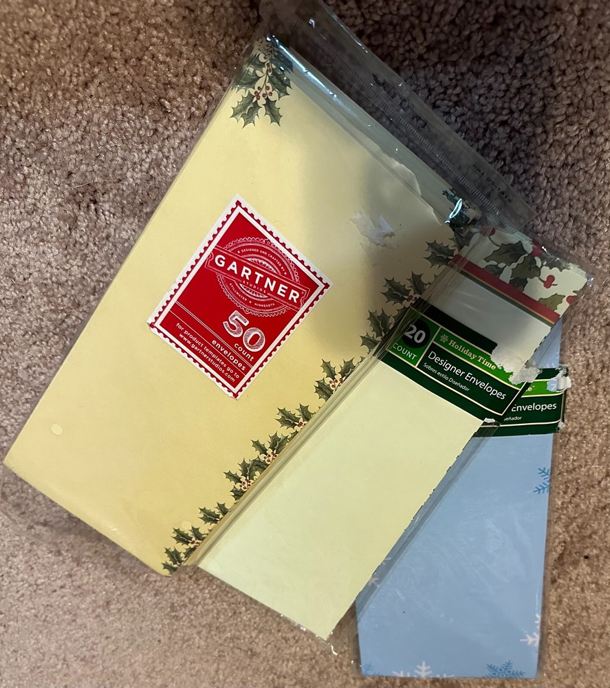 Decorative Printer Paper, Envelopes & Labels - Various designs -You choose!