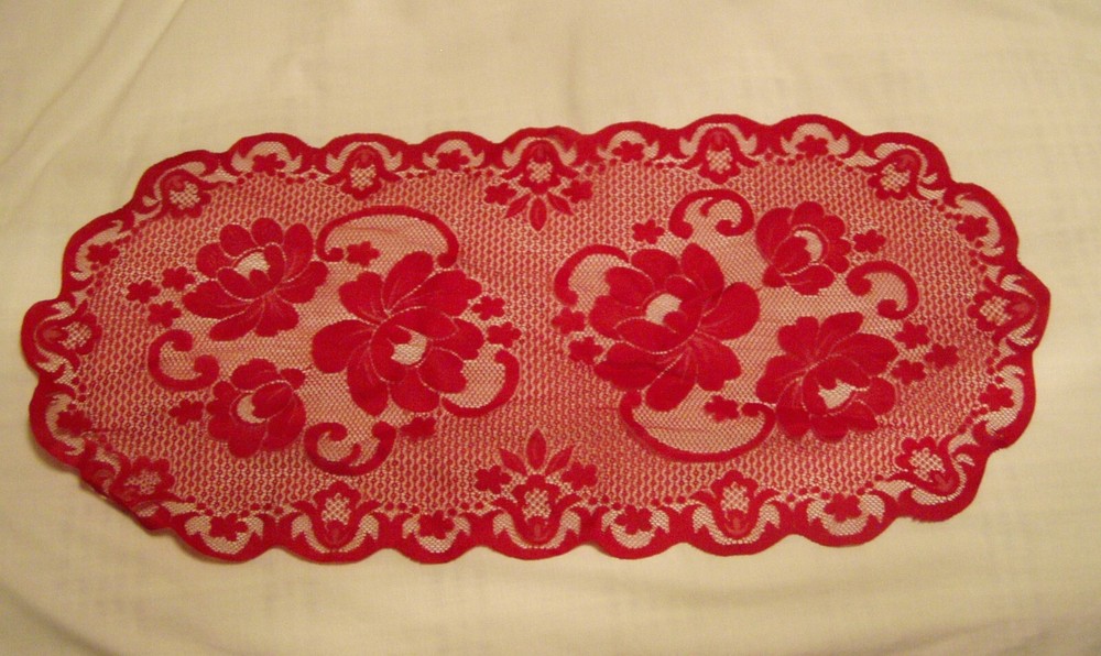 Red Table Scarf Runner