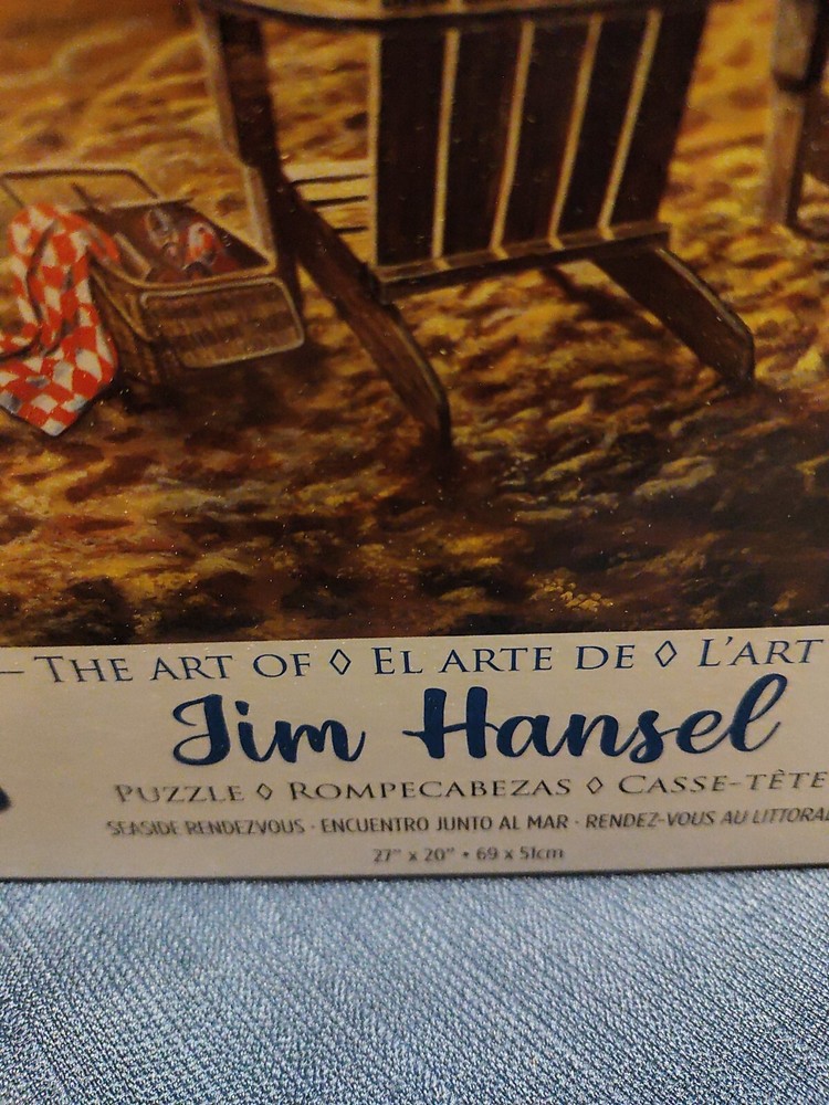 Jim Hansel Puzzle 1000pieces Seaside Rendezvous