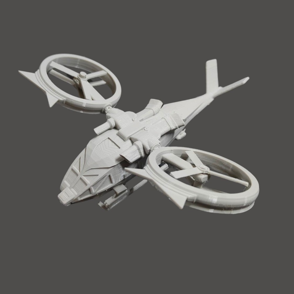 Samson Aerospatial Avatar Helicopter with interior 1:32 Scale DIY model kits