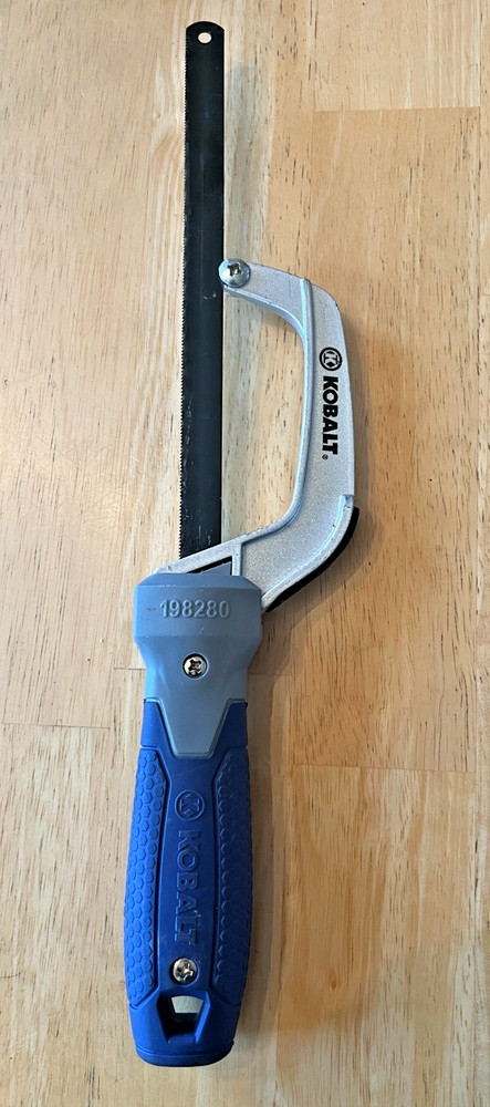 Kobalt 10” Hacksaw #198280 EUC