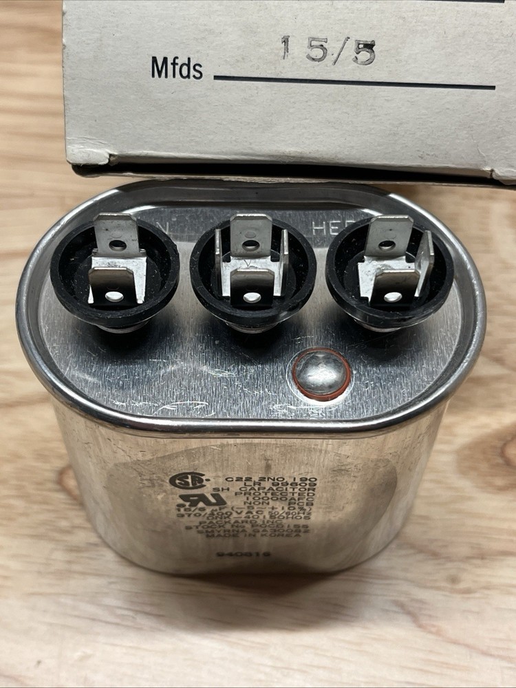 Packard POCD155 Run Capacitor 370V/400V - NEW