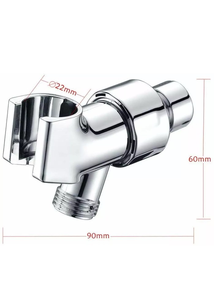 Handheld Shower Head Holder Wall-mounted Adjustable Shower Arm Bracket Universal