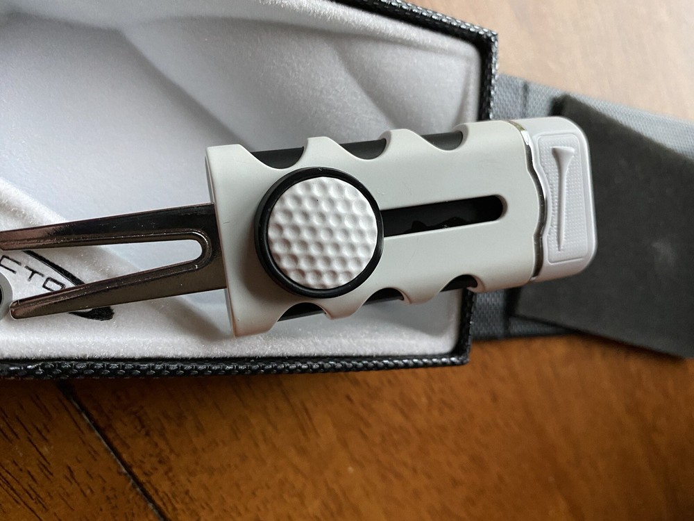 Vector CADDIE Golf Cigar Single Jet Lighter - White - New