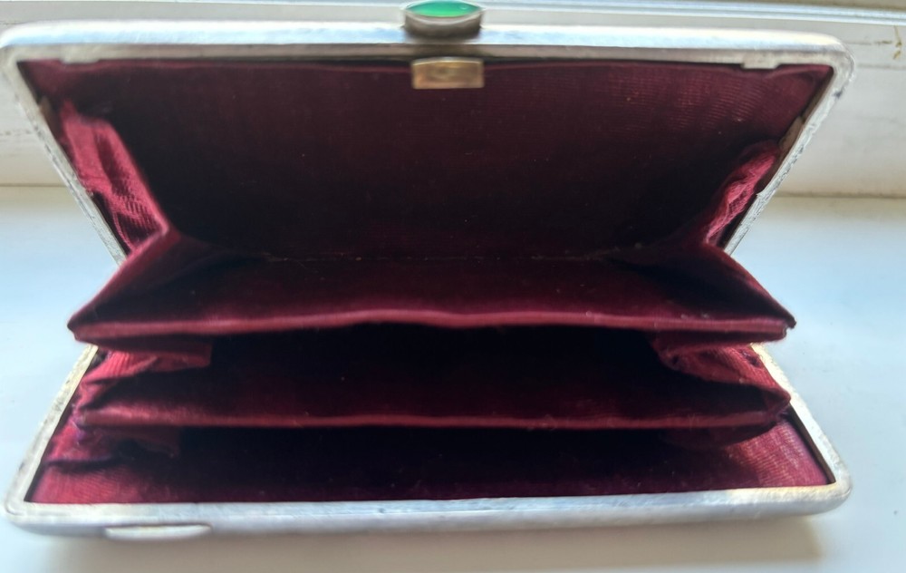 Antique Imperial Russian 84 Silver Wallet