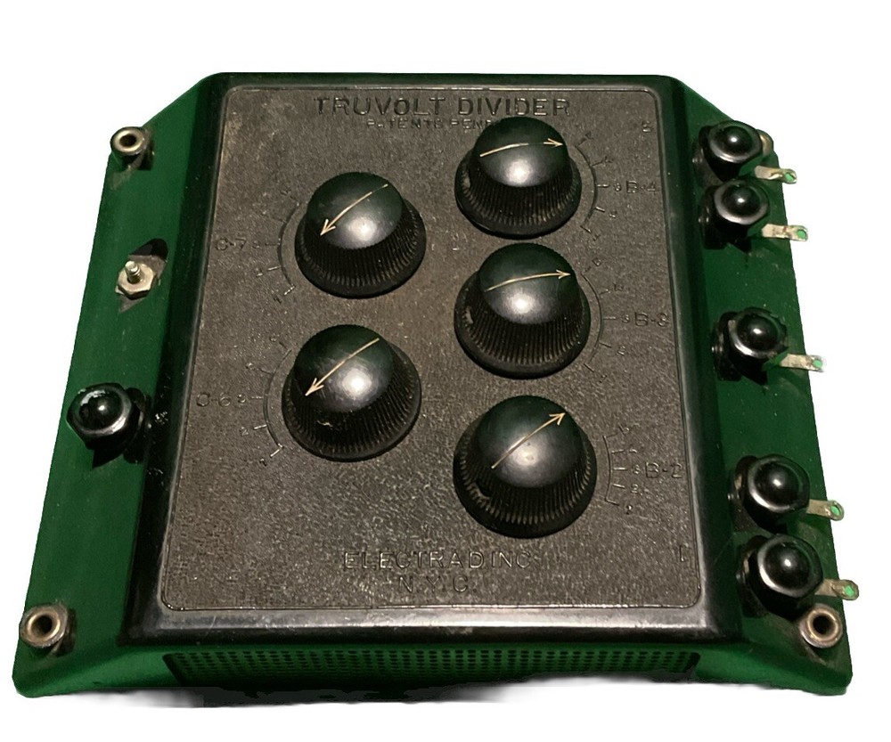Vintage ELECTRAD .INC - TRUVOLT DIVIDER- PATENTS PENDING  UNTESTED