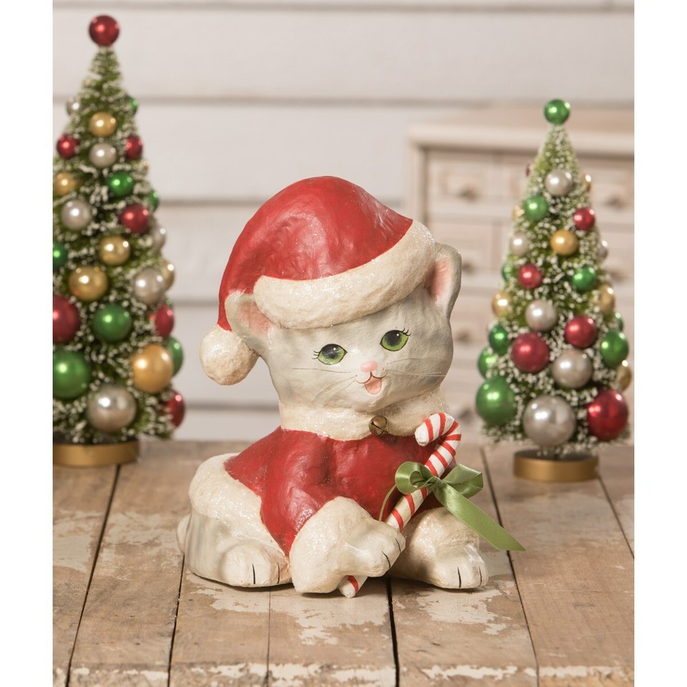 Bethany Lowe Santa Kitty TJ0181